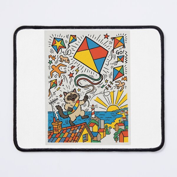 Item preview, Ragdoll Rooftop Kite Champion designed and sold by PictoVibe.