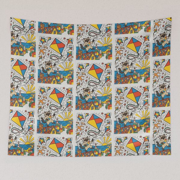 Item preview, Ragdoll Rooftop Kite Champion designed and sold by PictoVibe.