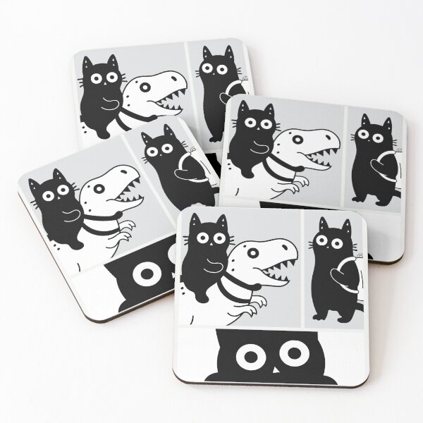 Item preview, Cute Whiskers & Paws designed and sold by DibujandoPorfa.