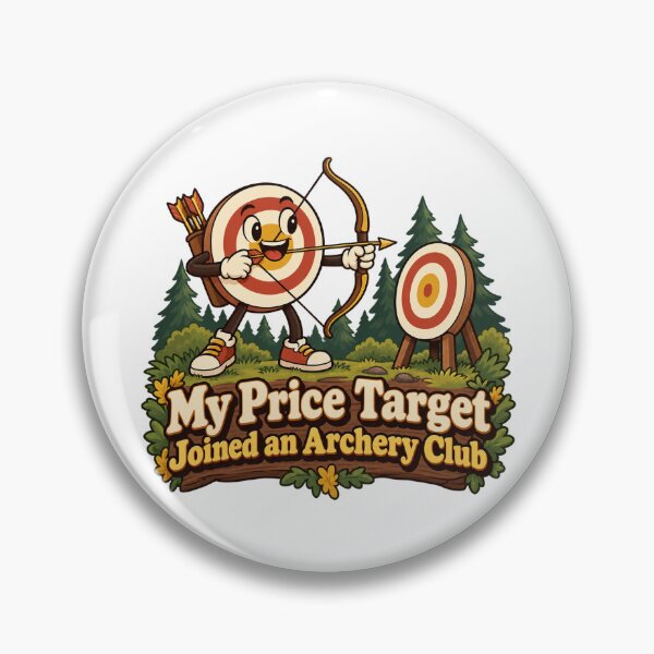 Item preview, Price Target Archery Club Funny Trader Cartoon designed and sold by Bikivuno.