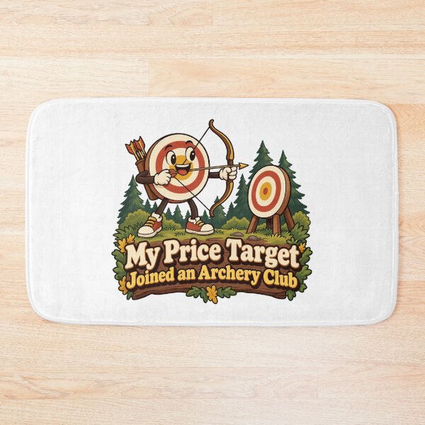 Item preview, Price Target Archery Club Funny Trader Cartoon designed and sold by Bikivuno.