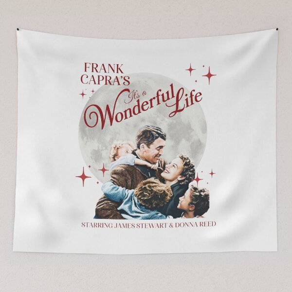 Item preview, Frank Capra's It's a Wonderful Life Family Moon designed and sold by RosemarieKelpin.