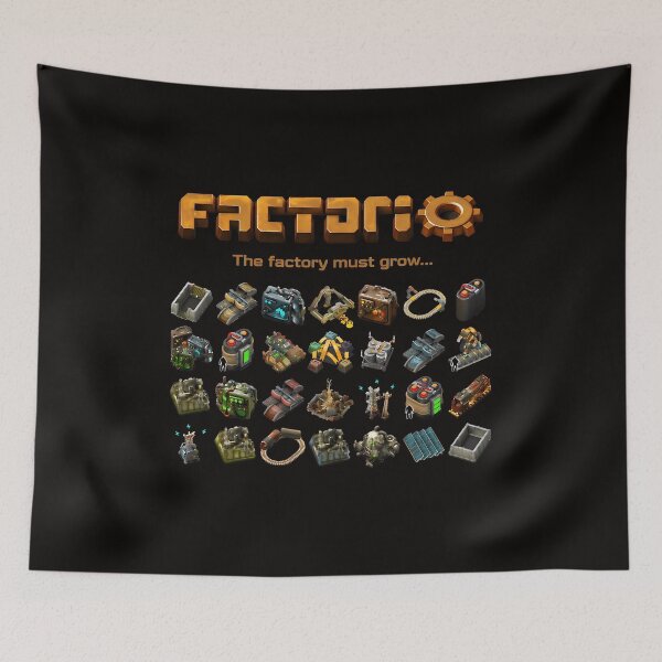 Item preview, Factory Growth Industrial Building Elements Quote designed and sold by WarmTones.
