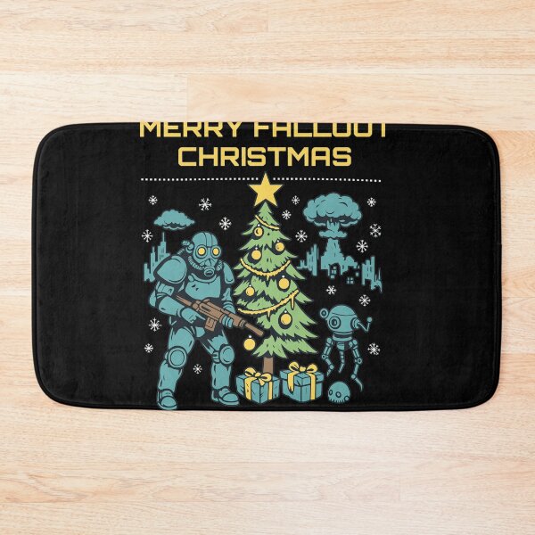 Item preview, Merry Fallout Christmas Ugly Holiday Design designed and sold by RosemarieKelpin.