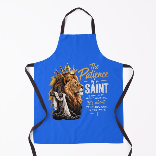 Item preview, The Patience of a Saint - Inspirational Religious Design  designed and sold by StrongEpic.