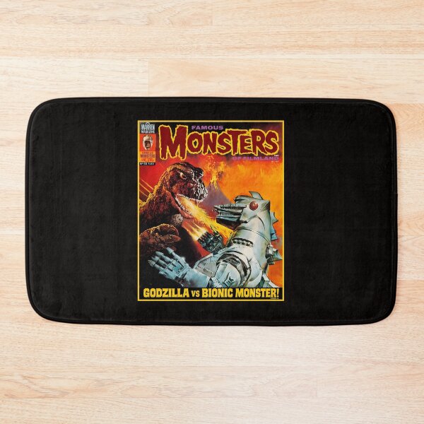 Item preview, Famous Monsters Godzilla vs Bionic Monster Comic Art designed and sold by WarmTones.