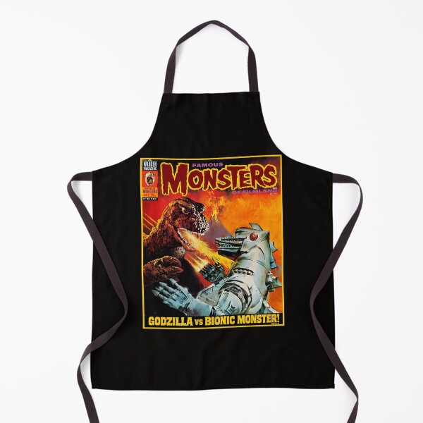 Item preview, Famous Monsters Godzilla vs Bionic Monster Comic Art designed and sold by WarmTones.