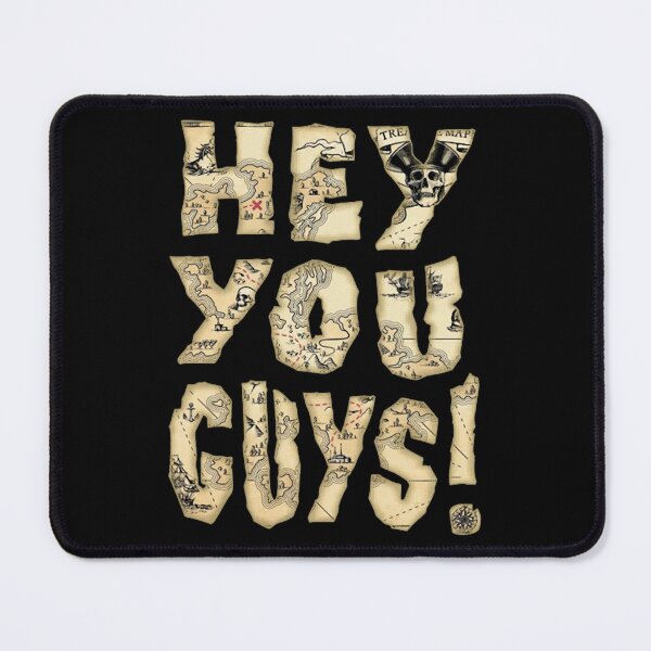 Item preview, Hey You Guys Retro Treasure Map Typography designed and sold by NainaMore.