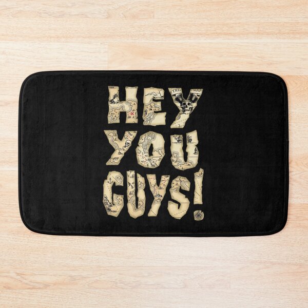Item preview, Hey You Guys Retro Treasure Map Typography designed and sold by NainaMore.