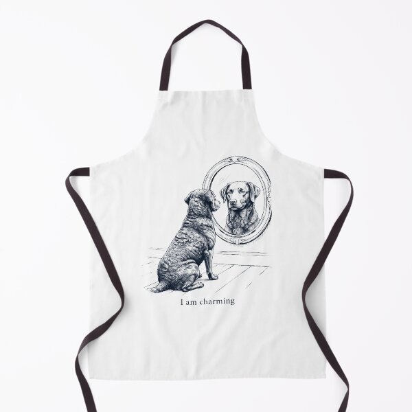 Item preview, Chesapeake Bay Retriever I Am Charming Mirror Meme Dog Lover designed and sold by dian-rody-crest.
