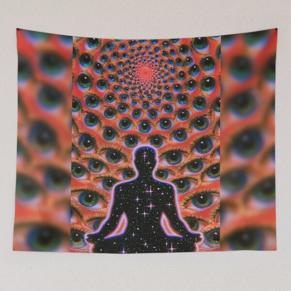 Item preview, The Mandala Of Eyes designed and sold by MongLongStudio.