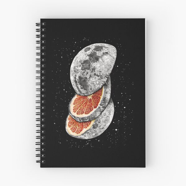 Item preview, Surreal Moon Fruit Crimson Slice Art designed and sold by NainaMore.