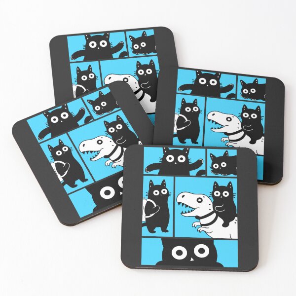 Item preview, A World of Black Kittens designed and sold by DibujandoPorfa.
