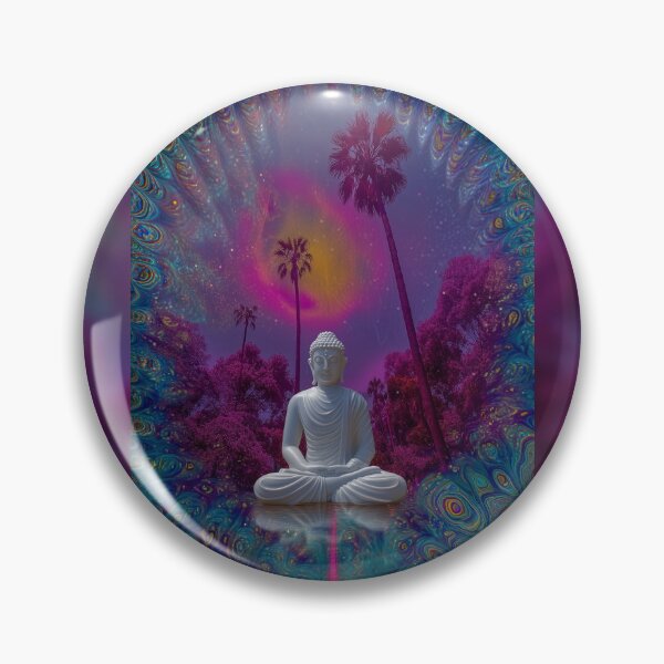 Item preview, The Buddha's Sunset Grove designed and sold by MongLongStudio.