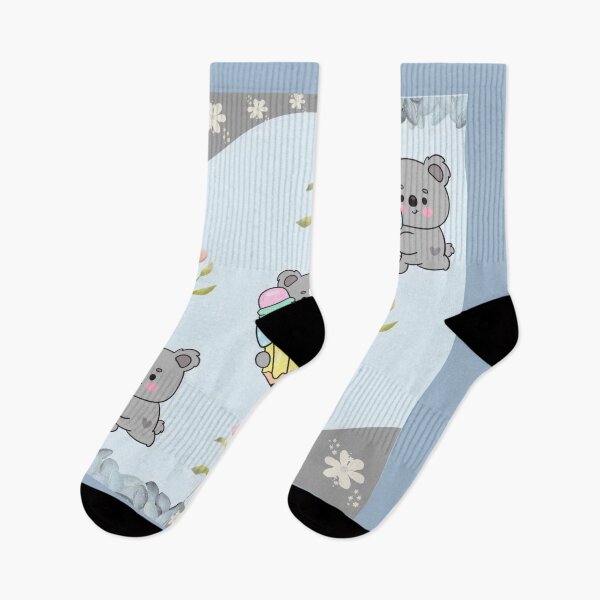 Item preview, Cute Kawaii Koala Bears Holding Yellow Pencils designed and sold by Azurart2.