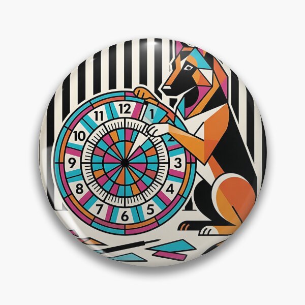 Item preview, Belgian Tervuren Clock Designe designed and sold by PictoVibe.