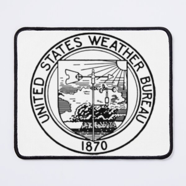 Item preview, United States Weather Bureau 1870 logo USA designed and sold by PilotandPlane.