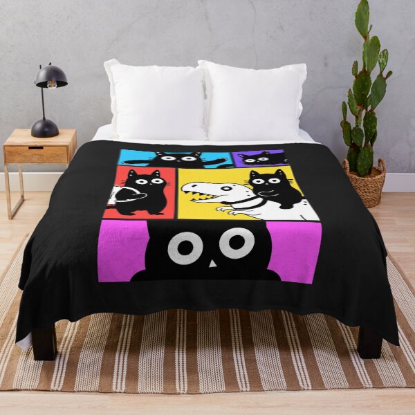 Item preview, Adprable World of Black Kittens designed and sold by DibujandoPorfa.