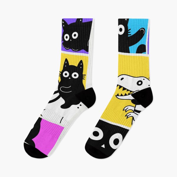 Item preview, Adprable World of Black Kittens designed and sold by DibujandoPorfa.