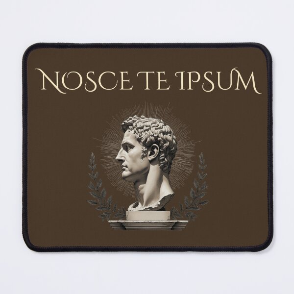 Item preview, Nosce Te Ipsum – Know Thyself Latin Quote, Ancient Philosophical Design designed and sold by semenol.