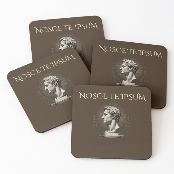 Item preview, Nosce Te Ipsum – Know Thyself Latin Quote, Ancient Philosophical Design designed and sold by semenol.