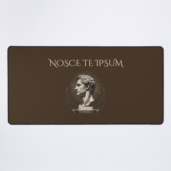 Item preview, Nosce Te Ipsum – Know Thyself Latin Quote, Ancient Philosophical Design designed and sold by semenol.