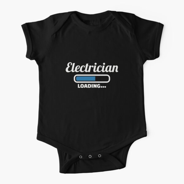 Electrician loading Short Sleeve Baby One-Piece