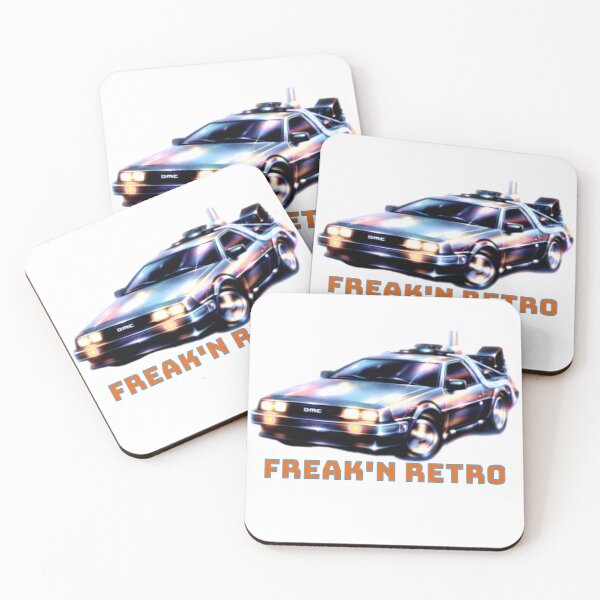 Item preview, DeLorean Retro Movie Car designed and sold by FreakNRetro.