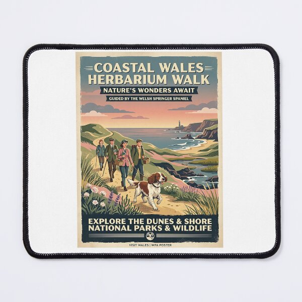 Item preview, Welsh Springer Coastal Herbarium Guide designed and sold by PictoVibe.
