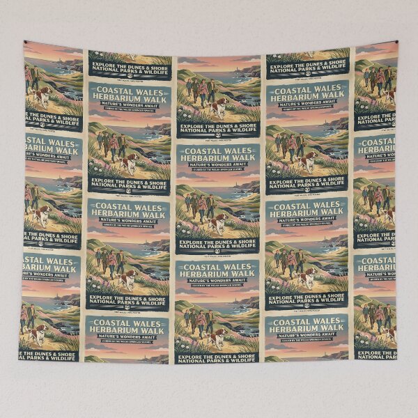 Item preview, Welsh Springer Coastal Herbarium Guide designed and sold by PictoVibe.