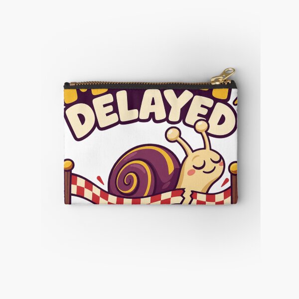 Item preview, Mildly Delayed Snail Humour Graphic designed and sold by S06PMarketing.