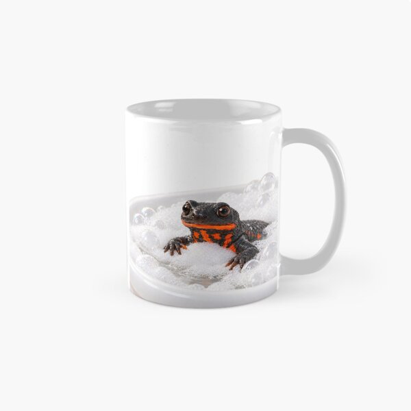 Item preview, Fire-Bellied Newt Bathtub designed and sold by Sillytoe.