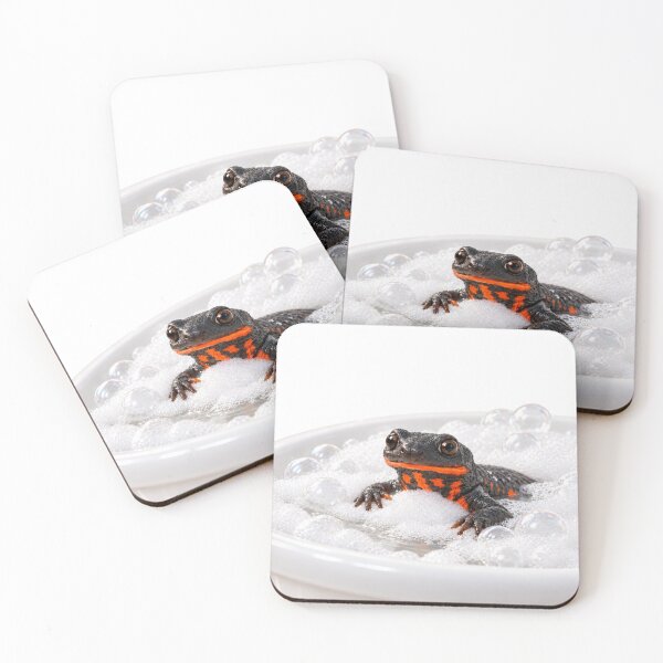 Item preview, Fire-Bellied Newt Bathtub designed and sold by Sillytoe.