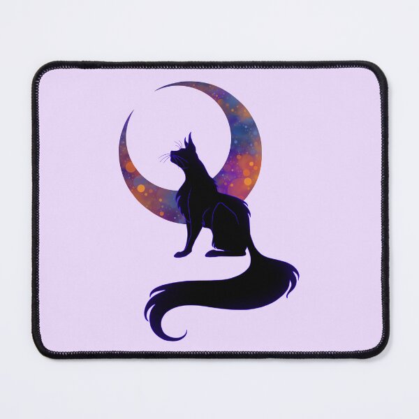 Item preview, Lunar Cat designed and sold by PixelChickadee.