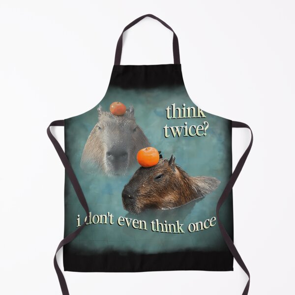Item preview, Think Twice I Don'T Even Think Once Capybara designed and sold by Thachakrit.
