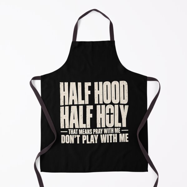 Item preview, Half Hood Half Holy that Means Pray with Me designed and sold by a-turner-paint.