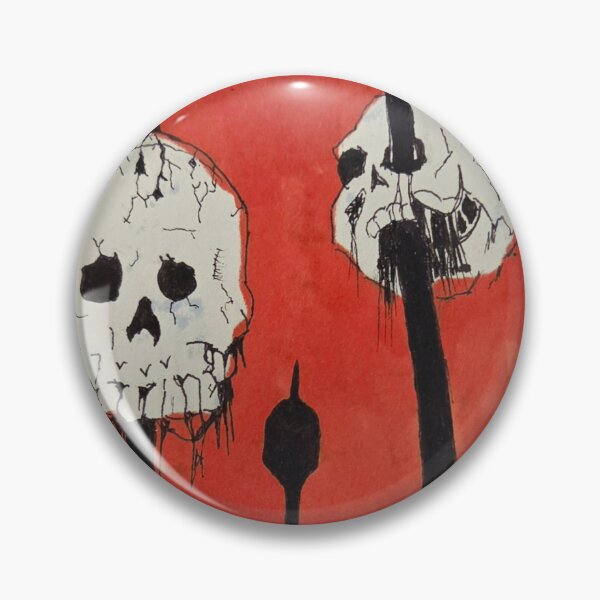 Item preview, SKULLS ON SPIKES designed and sold by Art-9581962.