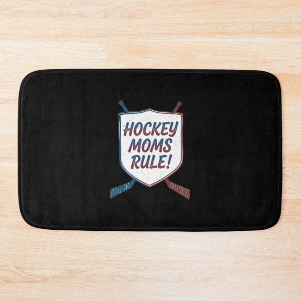 Item preview, Hockey Moms Rule Shield Sports Fan designed and sold by JAMESJOHNLA.