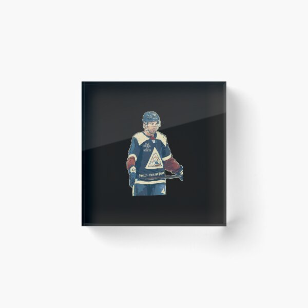 Item preview, Athletic Player Mountain Graphic Hockey Art designed and sold by JAMESJOHNLA.