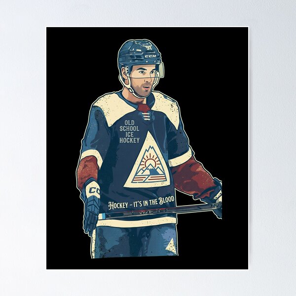 Item preview, Athletic Player Mountain Graphic Hockey Art designed and sold by JAMESJOHNLA.
