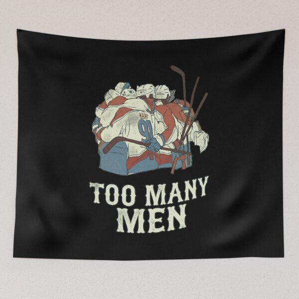 Item preview, Funny Hockey Team Hug Penalty Graphic  designed and sold by JAMESJOHNLA.