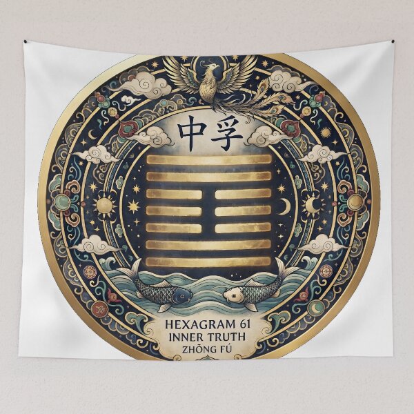 Item preview, Hexagram 61 from In the Margins of the Etherworld designed and sold by bluesirian22.
