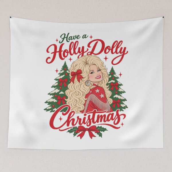 Item preview, have a holly dolly christmas country music designed and sold by Zoedesrosiers.