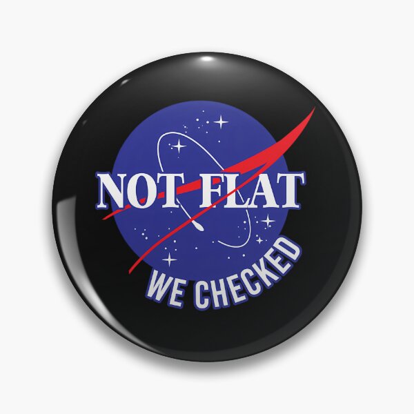 Item preview, Nasa Not Flat We Checked designed and sold by Thachakrit.