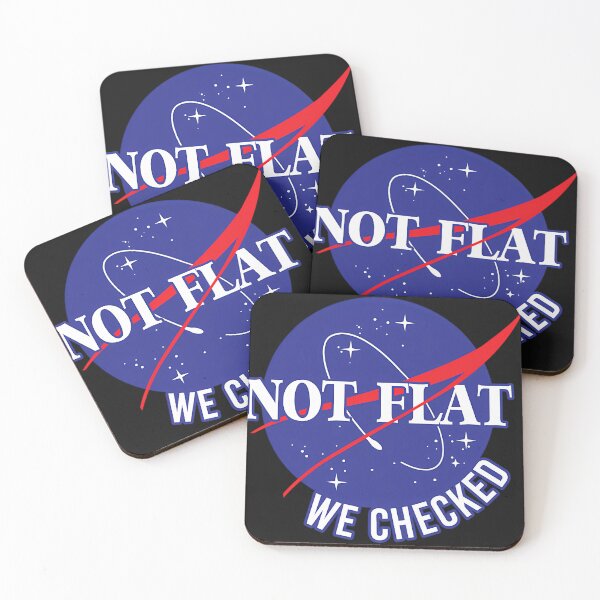 Item preview, Nasa Not Flat We Checked designed and sold by Thachakrit.