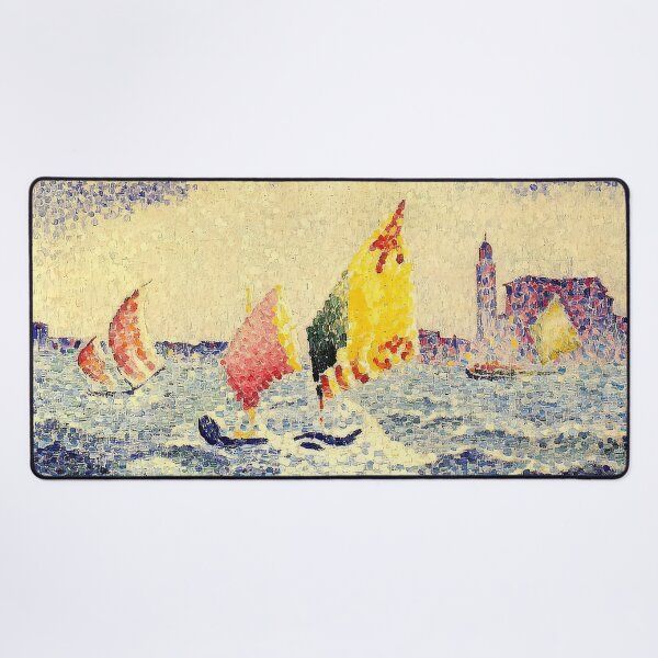 Item preview, Sailboats near chicago designed and sold by NeonCanvasDream.