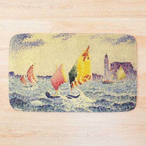Item preview, Sailboats near chicago designed and sold by NeonCanvasDream.