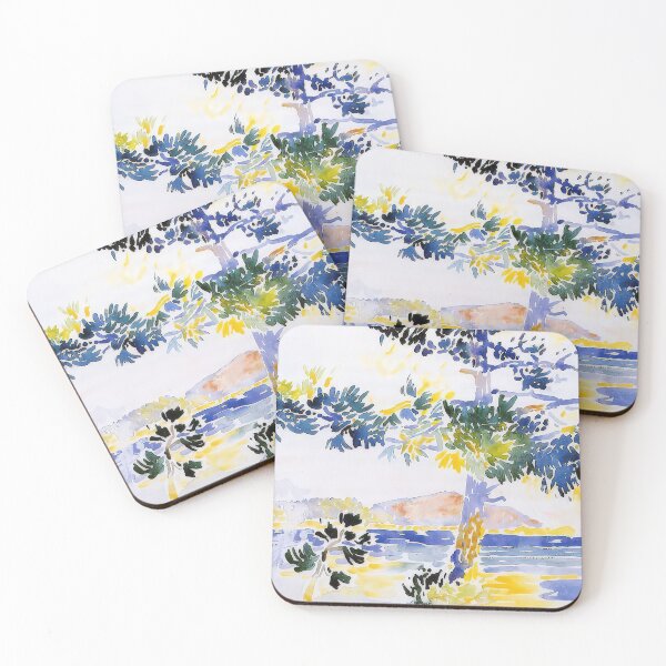 Item preview, Saint-clair landscape designed and sold by NeonCanvasDream.