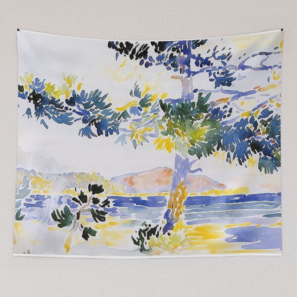 Item preview, Saint-clair landscape designed and sold by NeonCanvasDream.