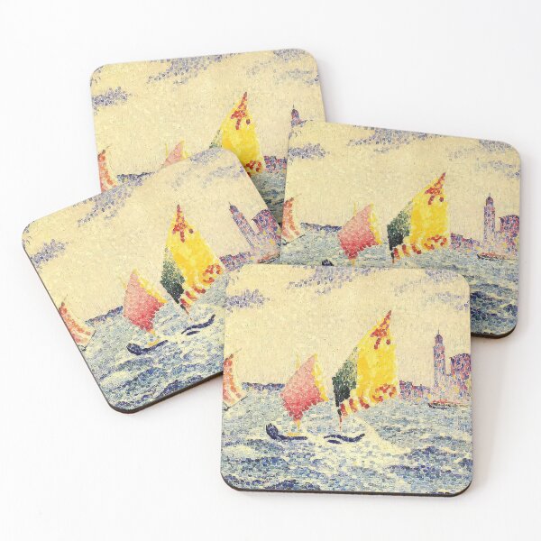 Item preview, Sailboats near chicago designed and sold by NeonCanvasDream.